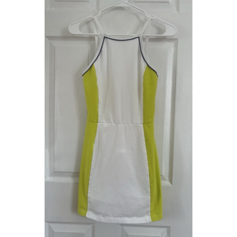 UO Out From Under‎ Athletic Tennis Pickleball Dress Women Small White Green Golf